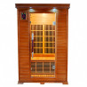 Sauna de infrarrojos 2-asiento de lujo - selección VerySpas
