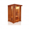 Sauna de infrarrojos 2-asiento de lujo - selección VerySpas