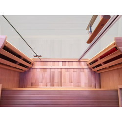 Infrarot-Sauna aus Holz 2-Sitzer Pandora