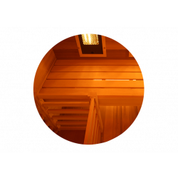 Híbrido de sauna tradicional Combi Holl